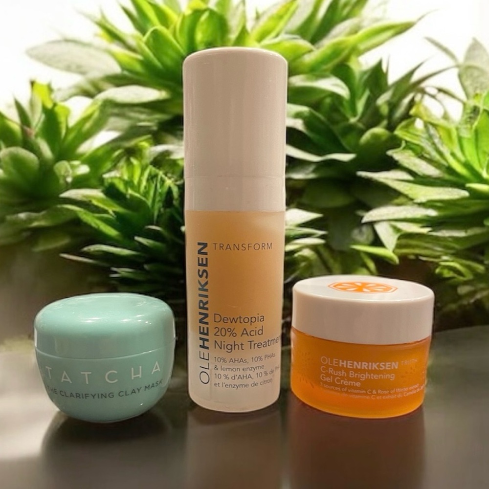 NEW! OleHenriksen/TATCHA Skincare Bundle